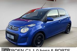 Citroen C1 1.0 benz 72cv - 5 PORTE - UNICO PROPRIE