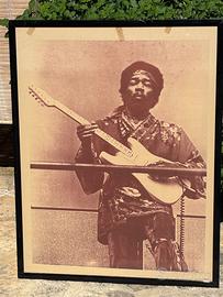 Litografia  jimi hendrix
