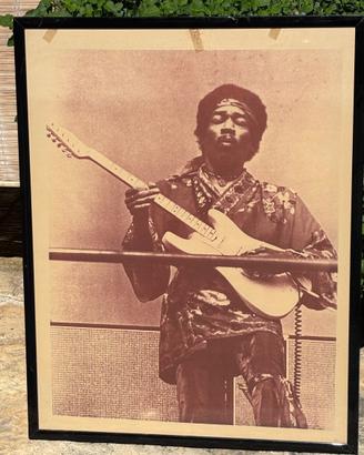 Litografia  jimi hendrix