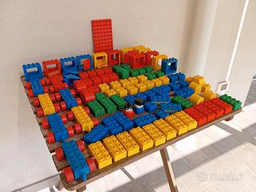 Lego Duplo vintage anni '80 - Lotto 98 pezzi