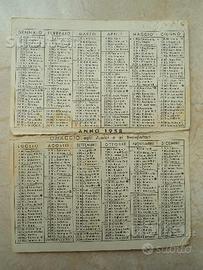 Calendario 1958 Scuola Missionaria "Gesù Bambino"