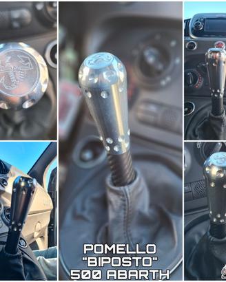 Pomello replica 695 biposto per 500 Abarth (9)