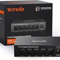SWITCH TENDA 5 Porte Gigabit  10/100/1000 TEG1005D