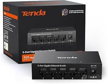 SWITCH TENDA 5 Porte Gigabit  10/100/1000 TEG1005D