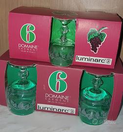 12 BICCHIERI LUMINARC FRANCESI 
