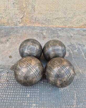 4 bocce da gioco