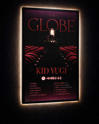 Kid Yugi – poster "The Globe" 55x80cm maxi