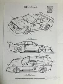 Lancia design sketch