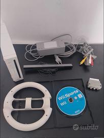 Nintendo Wii + volante + Wii sports