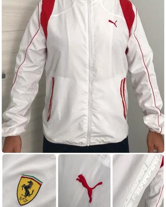 Giubbotto antivento antipioggia puma ferrari