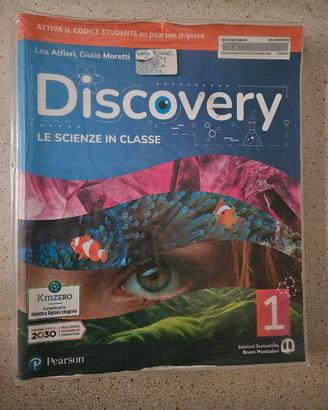 Libro di testo: discovery le scienze in classe 1