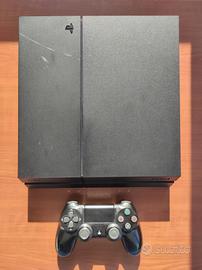 PLAYSTATION 4 + VENTOLA E CONTROLLER 1TB FW 11.02