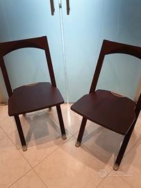 6 Sedie Calligaris mod. Olivia pieghevoli