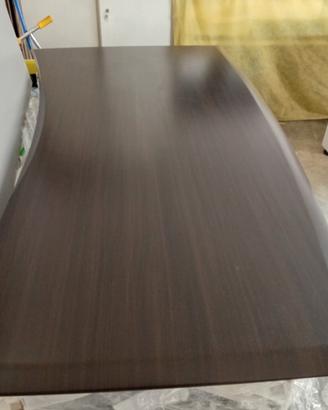 scrivania direzionale 195x109 cm - Finitura wengé