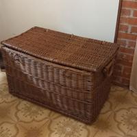 Cassapanca/Baule in vimini