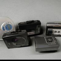 Lotto Audio Vintage: 4 Walkman + Lettore CD