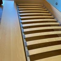 Struttura letto Moretti Compact più materasso