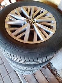 cerchi in lega volkswagen più gomme estive