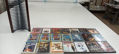 collezione DVD con custodia originali film cult