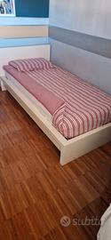 Letto  con materasso  1 piazza 