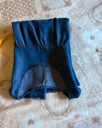 Top donna denim