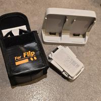 dji flip batteria hub e case 