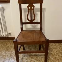 Sedia antica arte povera