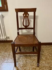 Sedia antica arte povera