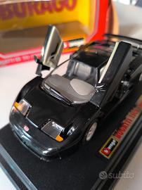 Modellino auto Bburago 1:24 Bugatti EB110 1991