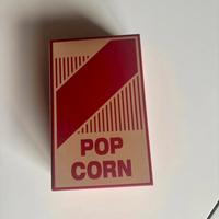 Scatola pop corn Loro Piana nuova