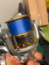 Mulinello piu canna da pesca e accessori