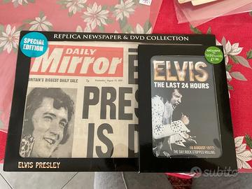 Elvis Presley replica Newspaper & DVD Collection