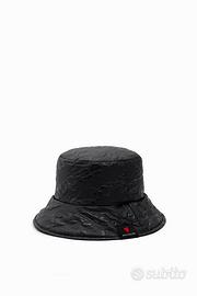 Desigual Cappello pescatore nero impermeabile