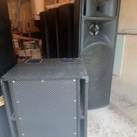 impianto db technologies 11.000 watt 