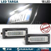 2 Placche TARGA Full LED per Smart Fortwo 18 LED