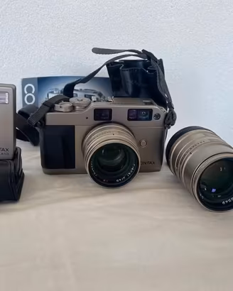 Contax G1 Kit con Obiettivo + Flash