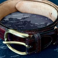 Cintura vero coccodrillo