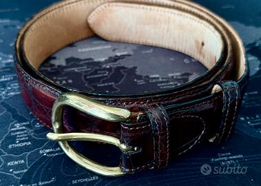 Cintura vero coccodrillo