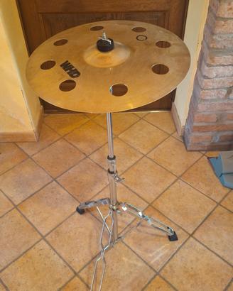 Piatto batteria WHD + asta 