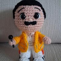 Freddie Mercury amigurumi 
