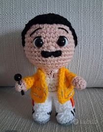 Freddie Mercury amigurumi 