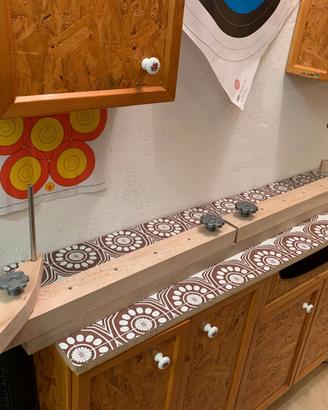 Attrezzatura tiro con l'arco