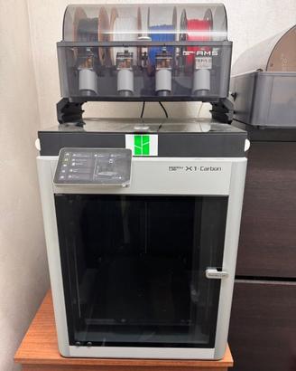 Bambulab X1C + doppio AMS Stampante 3D