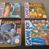 Lotto raro Giochi Nintendo Game Boy completi CIB