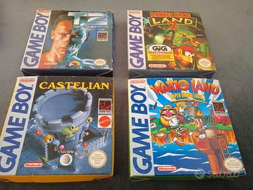 Lotto raro Giochi Nintendo Game Boy completi CIB