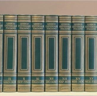 Enciclopedia TRECCANI LESSICO UNIVERSALE ITALIANO