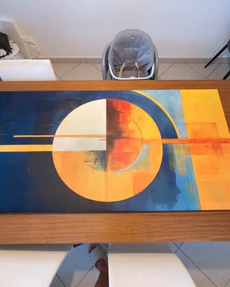 Quadro Dinamica Giostra Cromatica