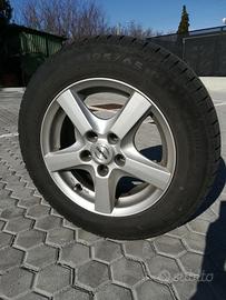 N°4 Cerchi in lega 15" gomme termiche 195/65