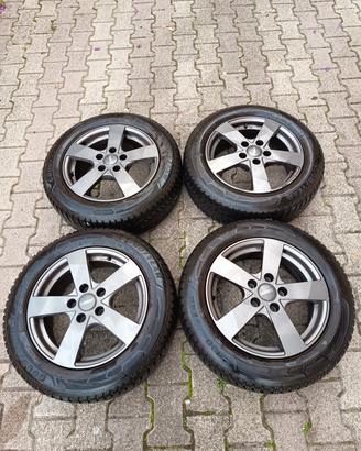 cerchi in lega 16 con gomme termiche 