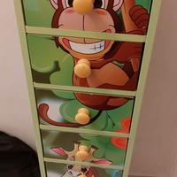 Cassettiera per cameretta